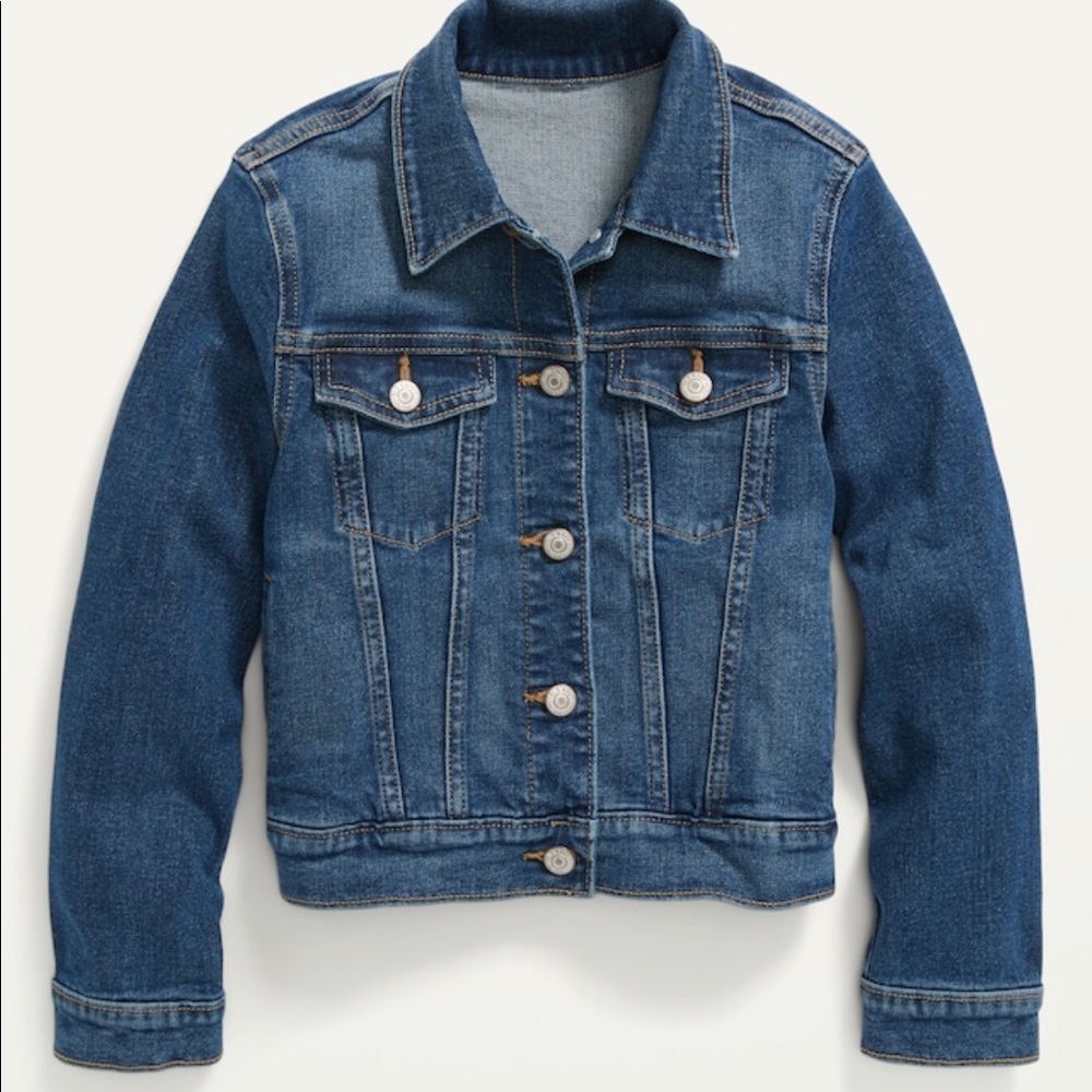 Old Navy Jean Trucker Jacket  Girls Size S (6-7)
